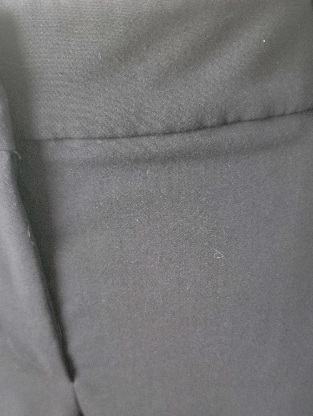 ANN TAYLOR FACTORY Black Stretch Straight Leg Cropped Ankle Office Dress Pant 12 - Picture 5 of 7